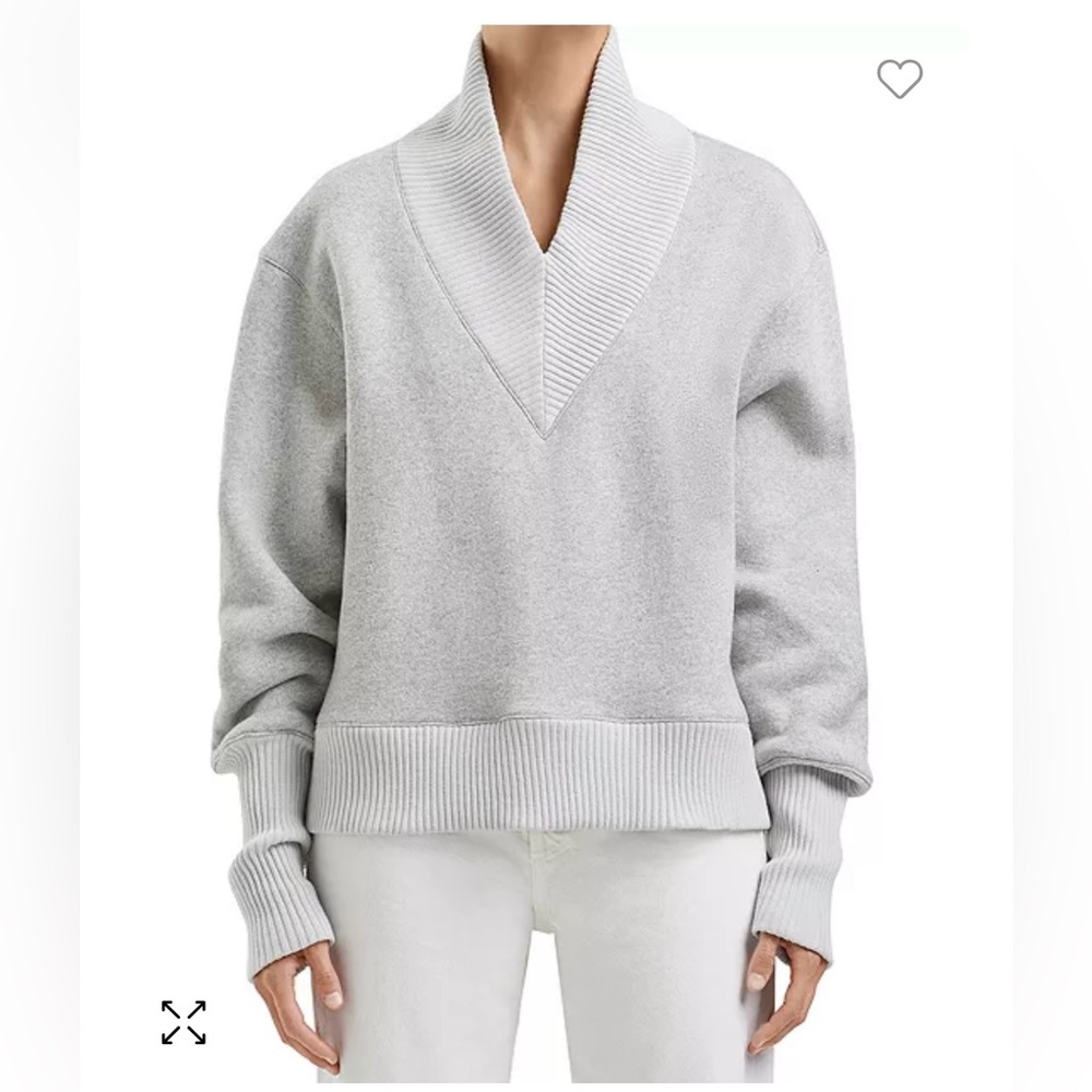 Agolde V-neck sweatshirt